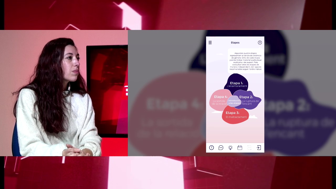 Alba Serra ens parla de l'app "GEA" creada per a víctimes de violència de gènere