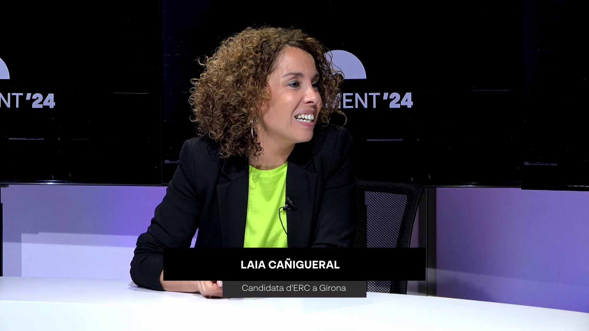 Eleccions al Parlament 2024. Laia Cañigueral, candidata d'ERC a Girona